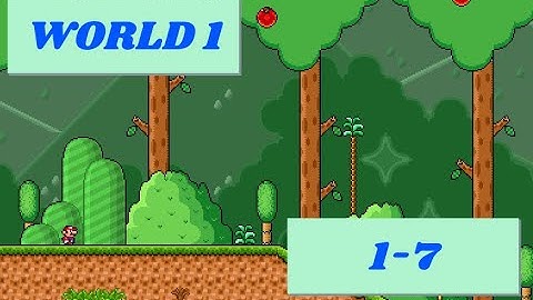SMBX 1.4.5 The Rescue Original: NEW 1-7 Racoon Valley (World 1 🍄)