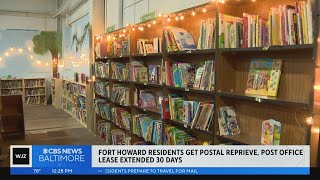 Fort Howard residents get postal reprieve post office lease extended 30 days