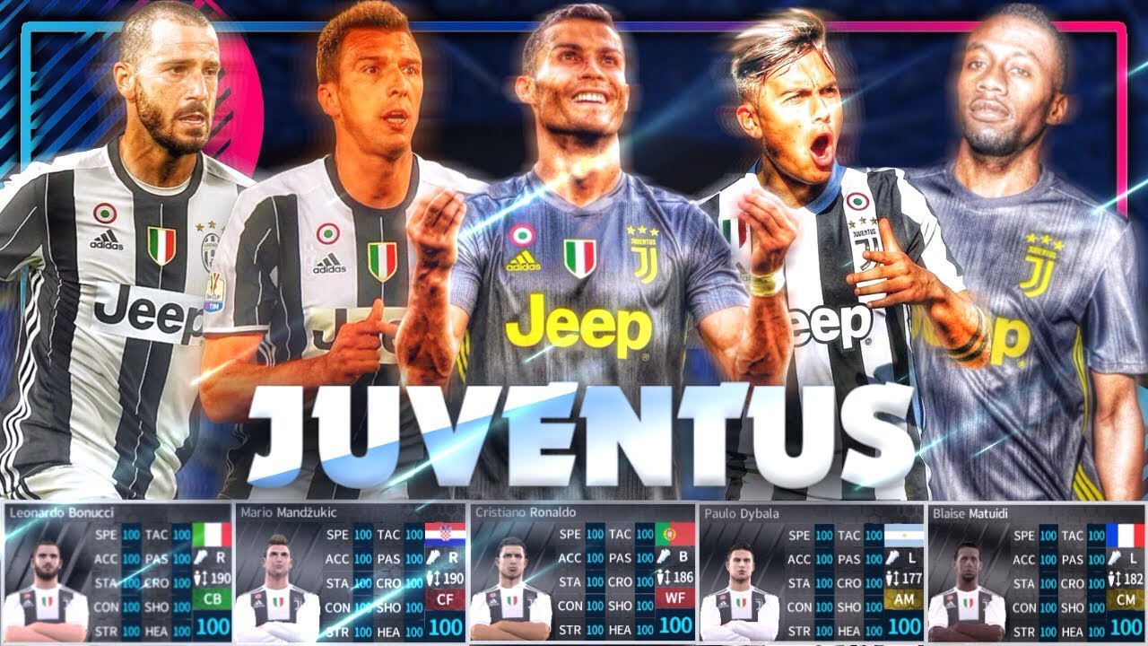 Ctm Cách để Có đội Hình Juventus 20182019 Cristiano