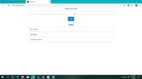 Simple react application using node js, express js and mongoDB | MERN stack application