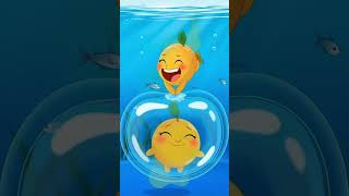 😂🌊 Bubble Trouble! Funny Mango Underwater Short |@MiniMango-cartoons