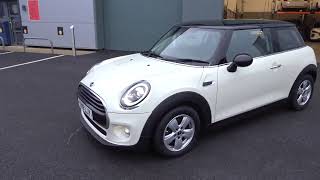 2018 Mini Cooper II 3dr Pepper White