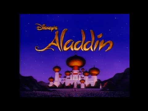 Aladdin 1994/95 ✨👳✨Arabian Nights ✨ English intro