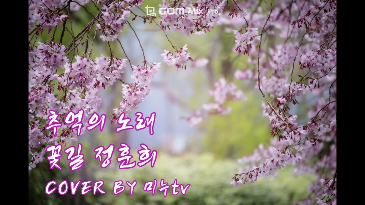 在 YouTube 上觀看「봄노래 시리즈 정훈희 꽃길 COVER BY 미누tv」 在 YouTube 上觀看「봄노래 시리즈 정훈희 꽃길 COVER BY 미누tv」