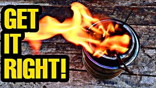 OHUHU WOOD Burning Camp STOVE | Get It Right!