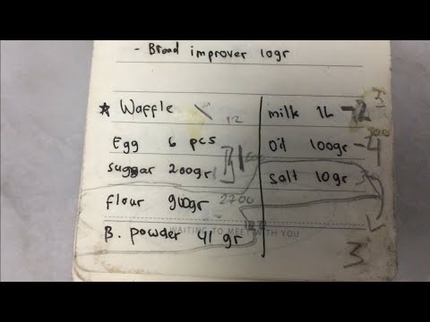 Resep Waffle Ala Hotel