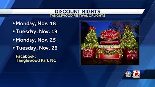 Discount Nights at Tanglewood Festival of Lights