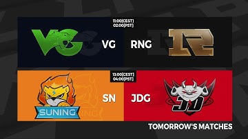 FPX vs. LNG | RW vs. TES - Week 2 Day 2 | LPL Summer Split (2020)