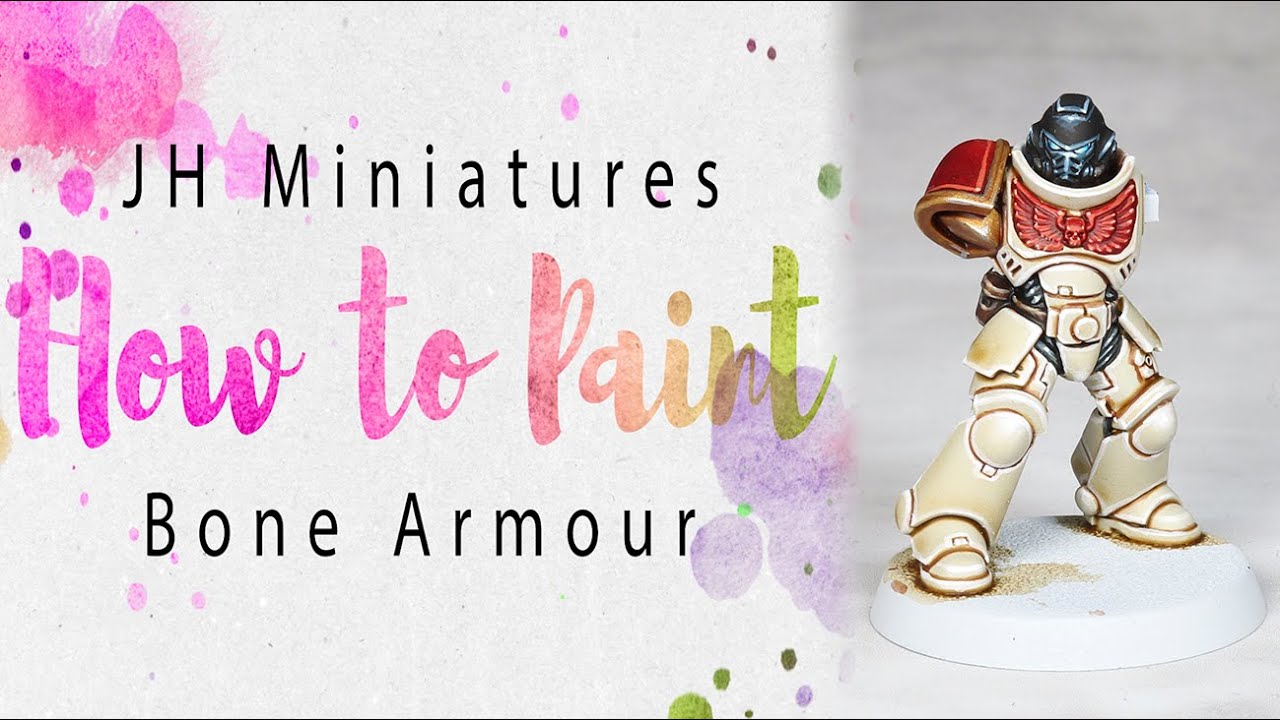 How to Paint Bone Armour YouTube
