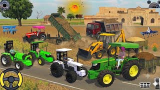 🔴Jcb And Unloaded Stone For Dumper Truck 🚛 In Game Video ll Indian Vihical Simulator 3d Game video screenshot 5