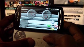 [GameKeyboard BETA 3] Custom Dual Analog Controls on Xperia Play... without ICS!!!