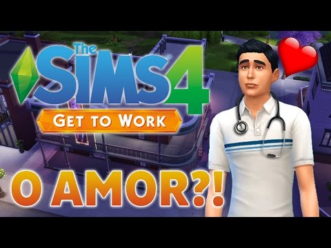 UMA HISTÓRIA DE AMOR! - THE SIMS 4: GET TO WORK