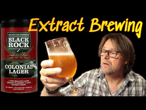 Mastering Black Rock Colonial Lager: From Extract To Glass - A Brewing Journey You Cant Miss!