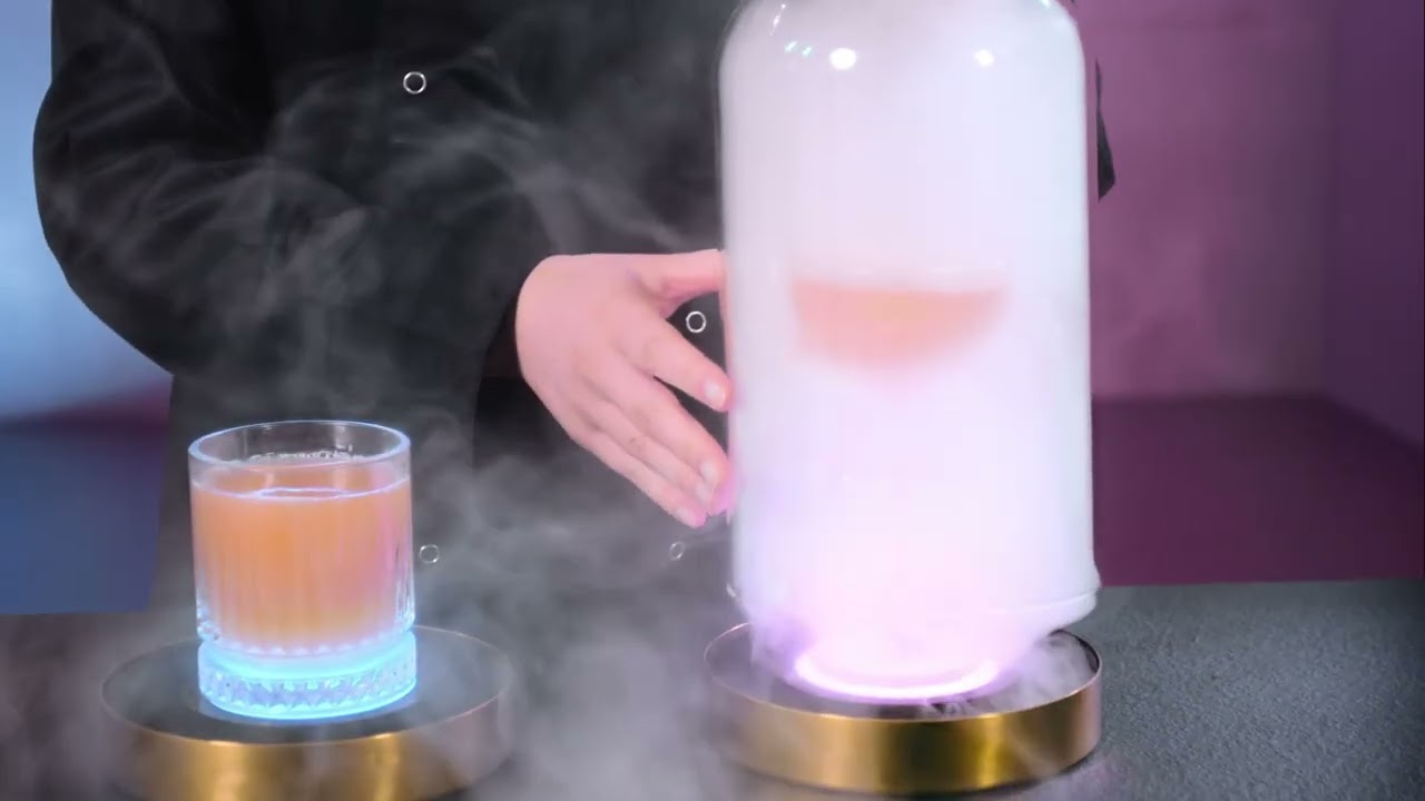 Flavour Blaster Coloured LED Coaster: You've Never Seen A Light Up Coaster Like This Before!