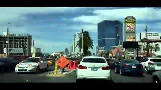 Drive down Las Vegas Boulevard "The Strip" - Timelapse (2016)