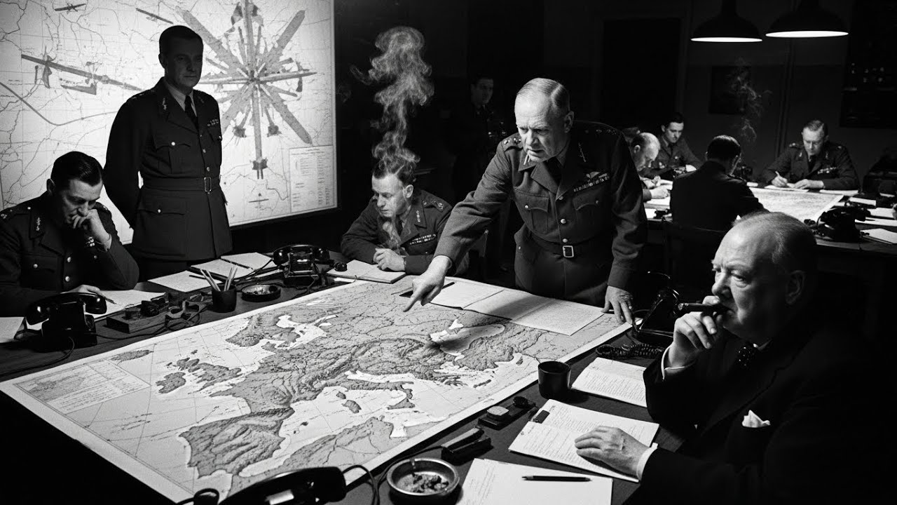 What Churchill Said When Montgomery Lost Market Garden While Patton Demanded Command