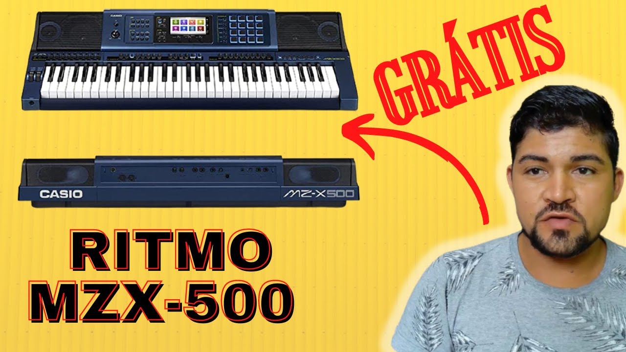 ritmos para teclado casio mzx500