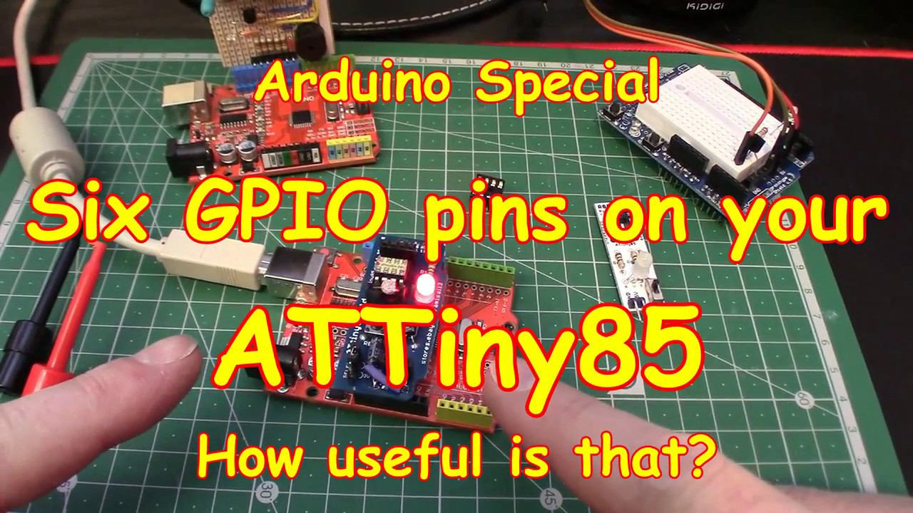 ATtiny85 GPIO input tutorial - Gadgetronicx