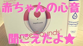 【妊娠11週】赤ちゃんの心音聞こえたよ★【Angel Sounds購入レポ】