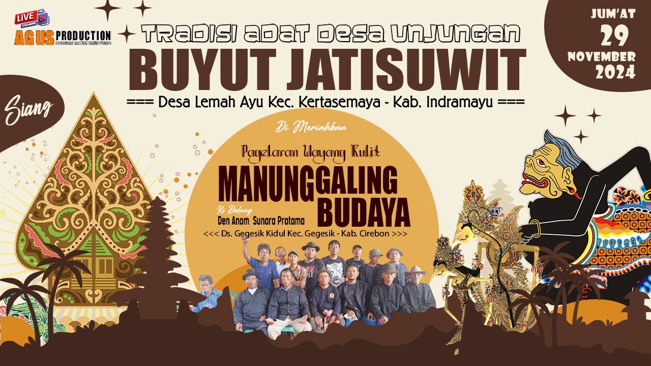 🟠🟠 LIVE WAYANG KULIT 