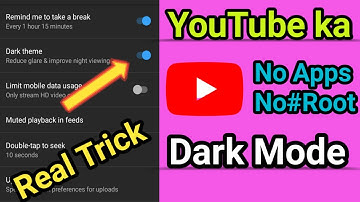 How To Enable YouTube Dark Mode/Black Theme:- No Apps No Root  #prakash4u #Darkmode #Darktheme
