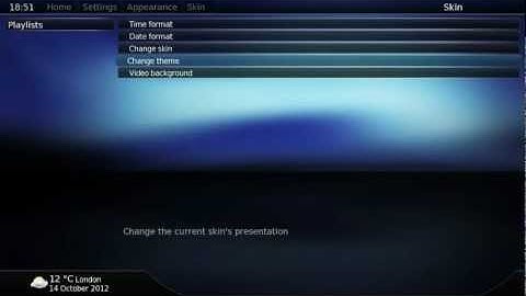 Video Backgrounds for MediaPortal 2