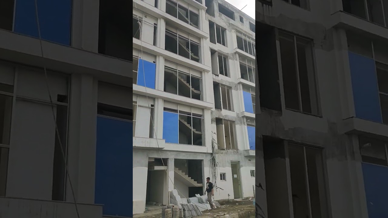 new project of alpha touch company aluminium and glass work