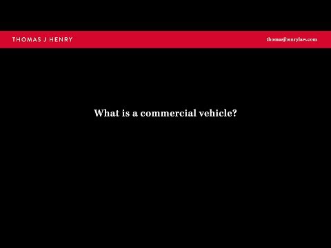 Video: Cos'è un veicolo commerciale in Texas?