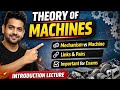 Theory of machines | Introduction|Mechanism vs Machine |Mechanical Engineering
