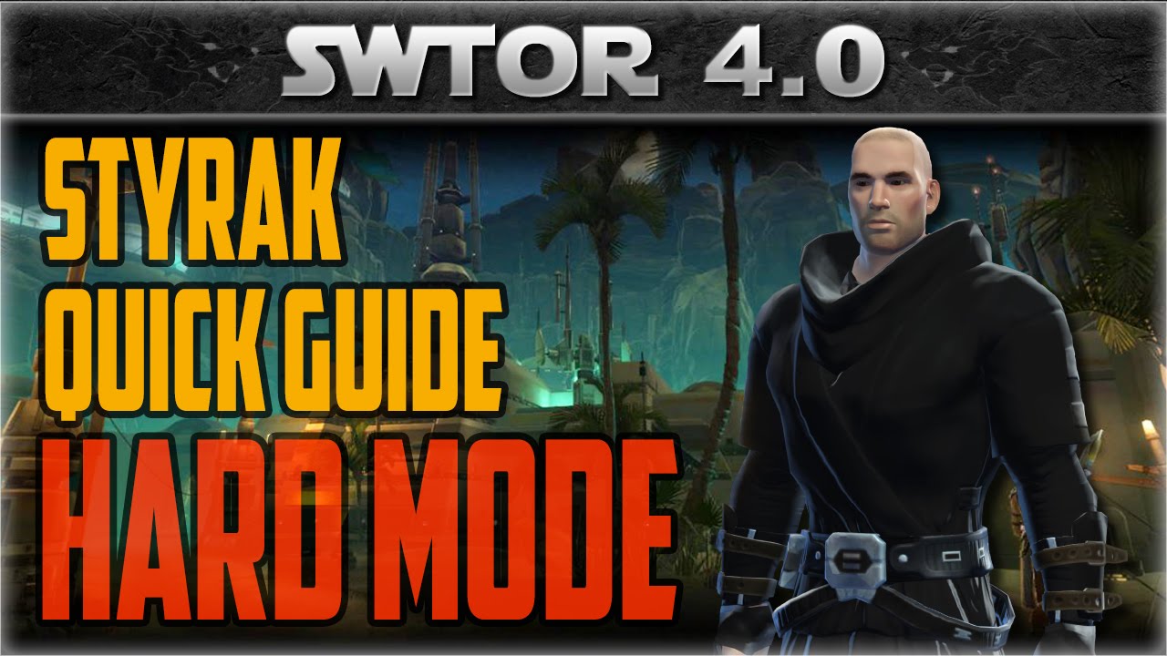 Swtor Boss Guide Dread Master Styrak Hard Mode Youtube - roblox dread master