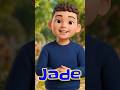 Jade Intro Special Effects 🌈 🦄 J's Family TV ✨ #kids #fun #learning #viral #shorts #baby #cute