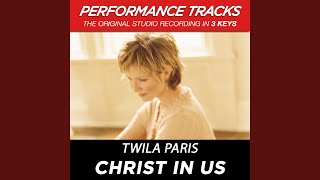 Christ In Us (Performance Track In Key Of Eb/Db With Background Vocals)