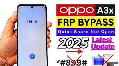 🔓 Oppo A3x 5G FRP Bypass 2025 🔥 | Android 15 Latest Method | 100% Working Without PC or App