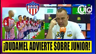 JUNIOR HOY ¿QUÉ TAL LO QUE DIJO RAFAEL DUDAMEL, D.T. DEL BUCARAMANGA, TRAS EL 0-0 ANTE EL TIBURÓN?