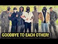BTS send off RM and V at Military Camp, OT7 together! (Military Service)