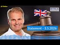 Statement Reiner Füllmich - 03.05.2026 - ENG
