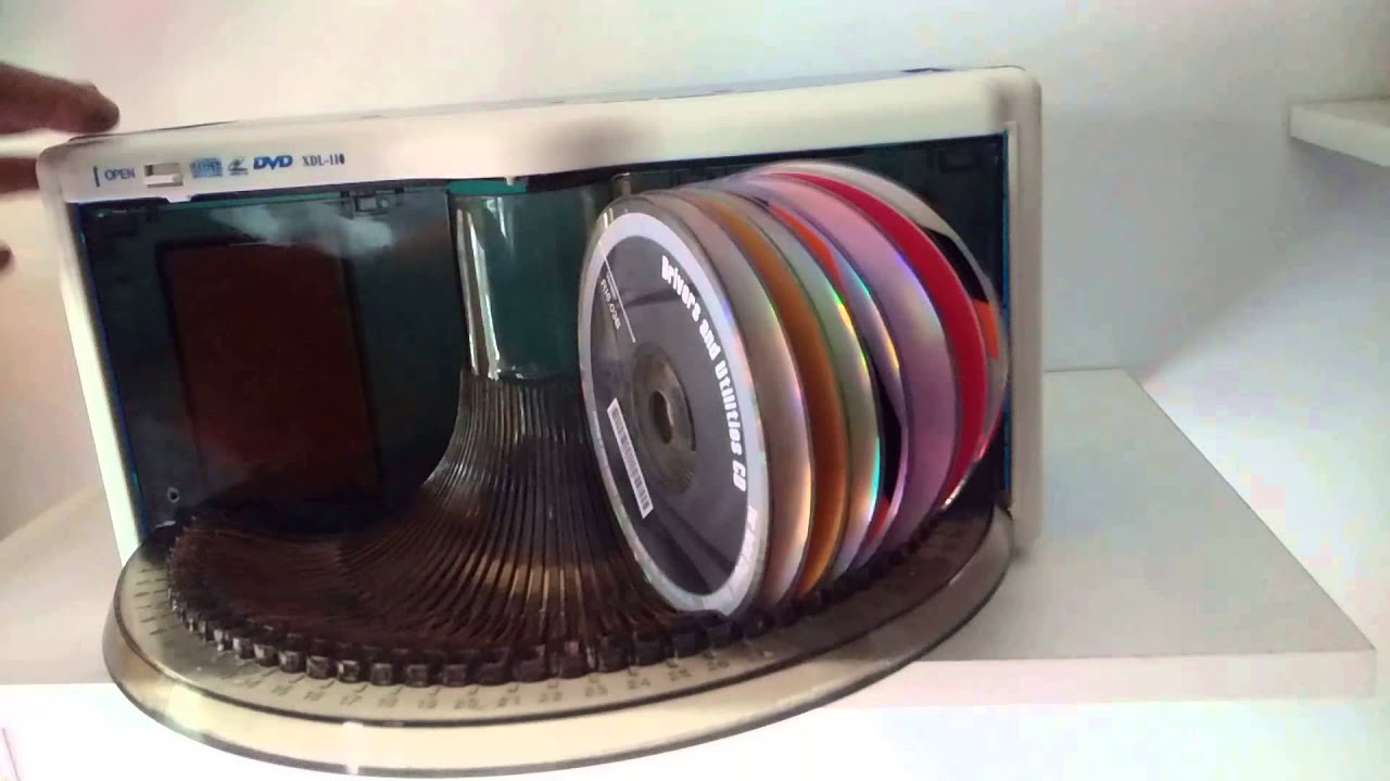 Organizador CD y DVD YouTube
