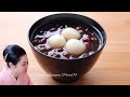 Recette shiratama zenzai  i soupe de haricots rouges azuki sucrs i cuisine japonaise pari 04