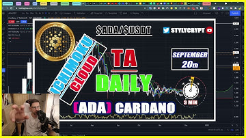 🐀 ADA CARDANO 20 SEPTEMBER  $ADA Technical Analysis - price prediction - How to use Ichimoku Cloud