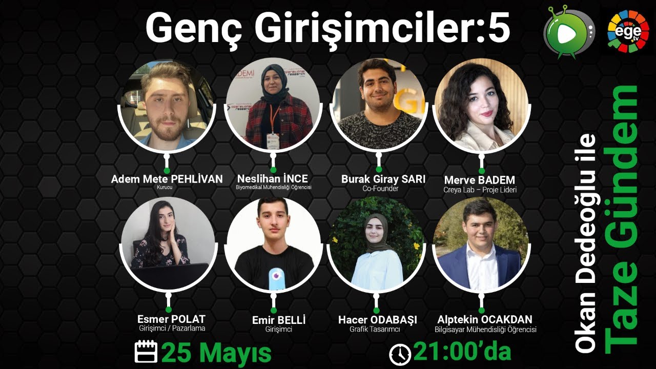 Genç Girişimciler, Yeni Gelecekler