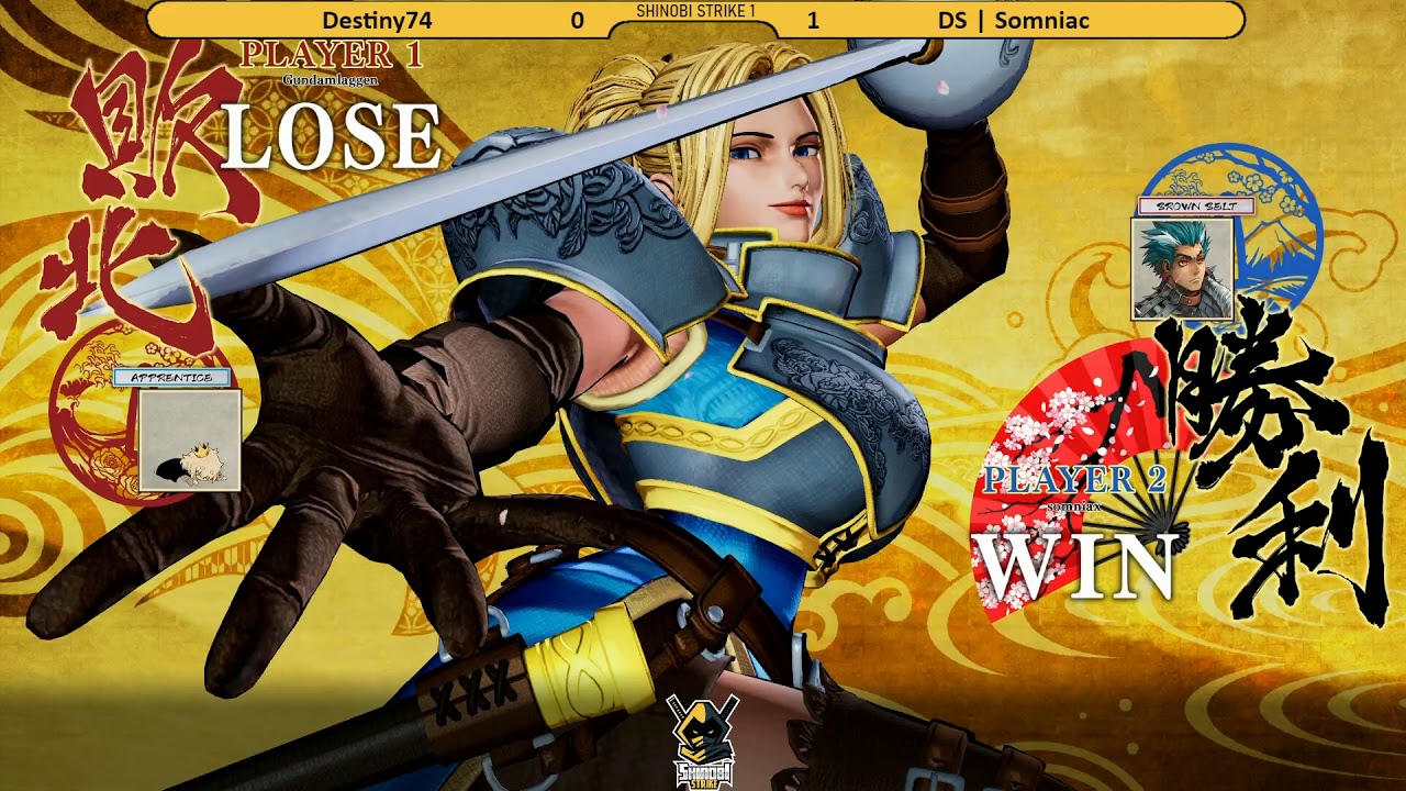 Shinobi Strike 1 DS Somniac vs Destiny74 Winners Quarter Final