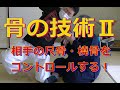 合気柔術チャンネル 技術・理合#003 骨の技術② aiki makoto okamoto
