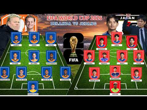 144bet x damtoto - Belanda vs Jepang Piala Dunia 2026 :  Laga Panas Grup F, Siapa Lebih Unggul di World Cup 2026 ?