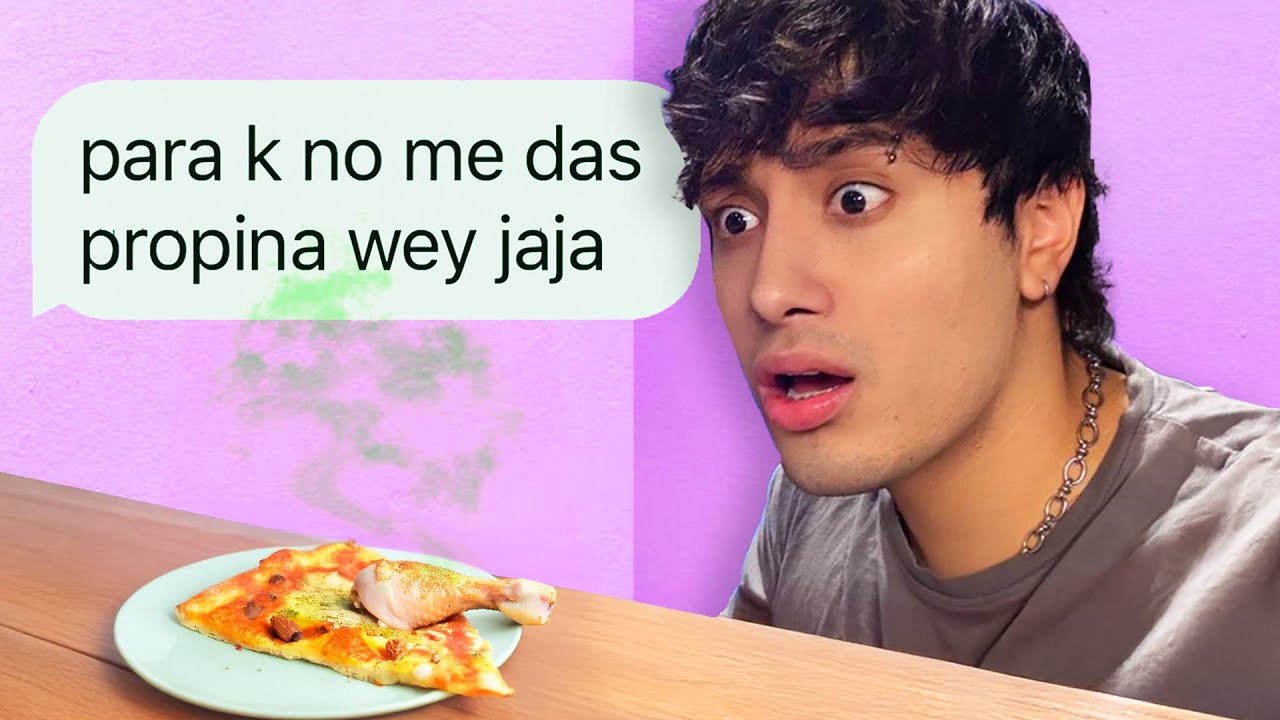 Comida a domicilio que llegó HORRIBLE 💀💀💀