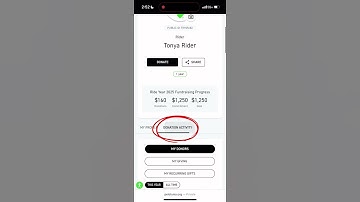 How to Pull Your Donor List From Your Pelotonia Profile on Mobile
