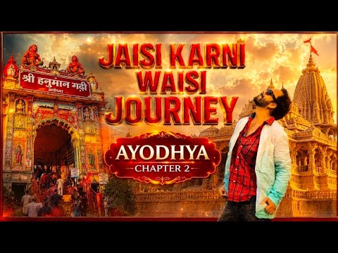 AYODHYA TOUR | SANATAN AT ITS BEST | DIRECTLY FROM SHRI RAM JANMABHOOMI | WITH FULL HEART AND VIBE