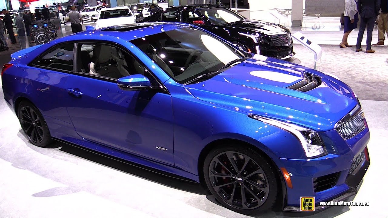 2018 Cadillac Ats V Coupe Exterior And Interior Walkaround 2017 La Auto Show