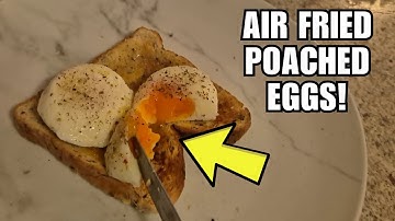 How To Cook Poached Eggs In The Air Fryer