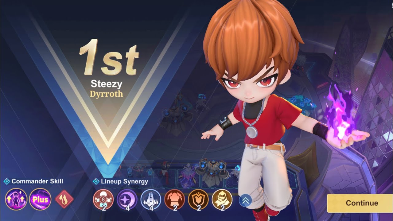 Chris the REAL king of fighters! | Magic Chess GoGo commander dyrroth