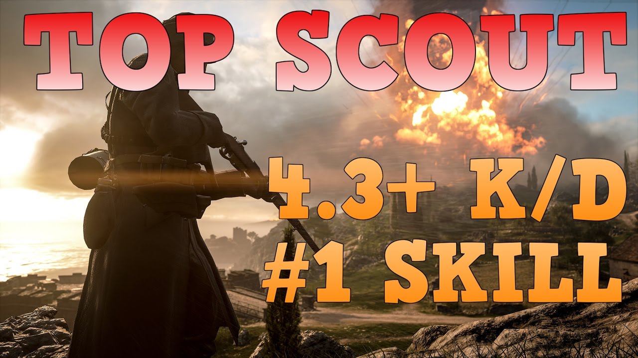 TOP SCOUT: #1 Skill Player in Canada (Battlefield 1 Playstation 4)